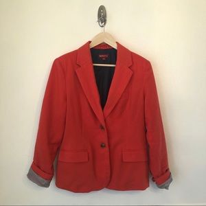 MERONA | Coral Wool-Blend Lined Blazer 14